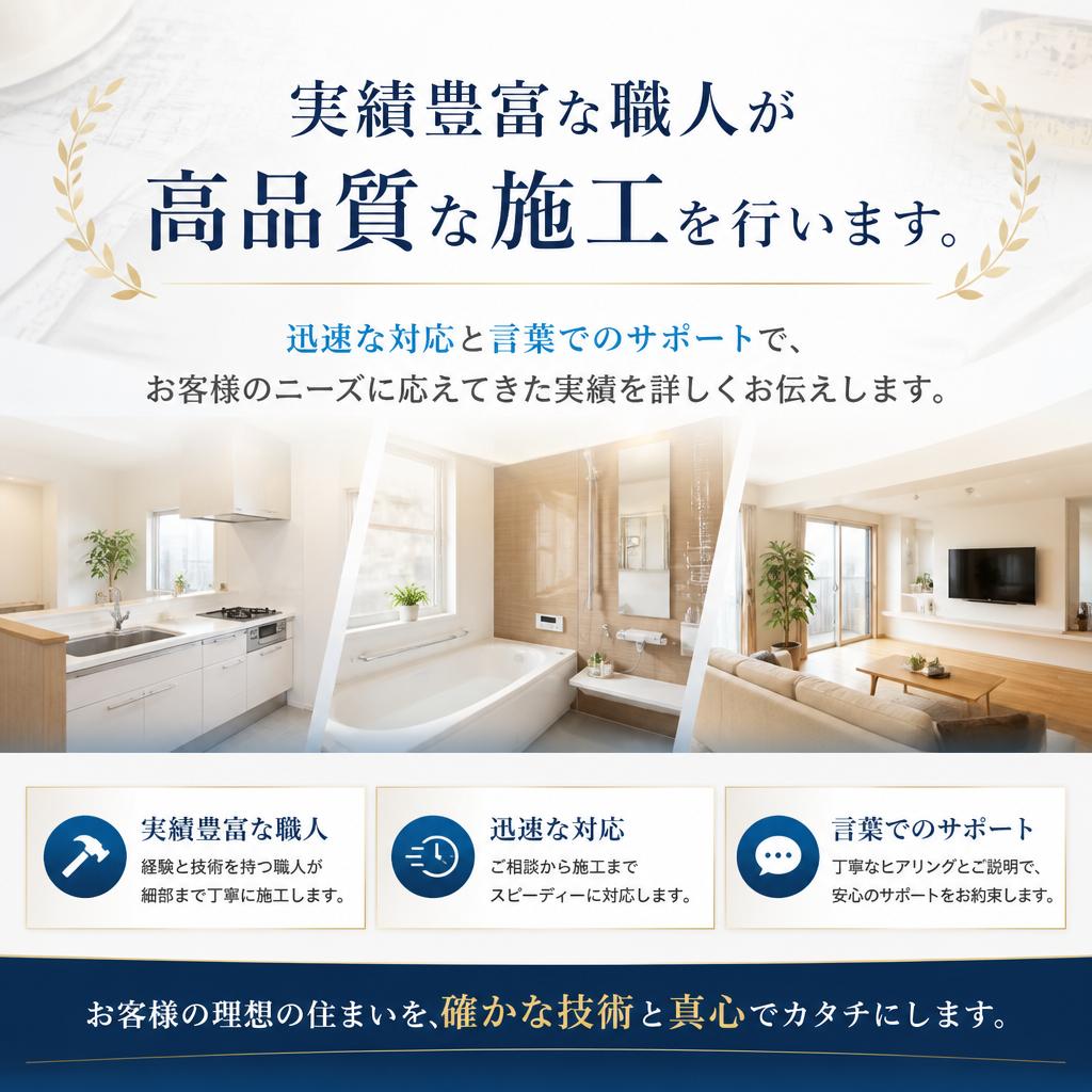2. AND HOUSE ADELIAの床リフォーム特徴