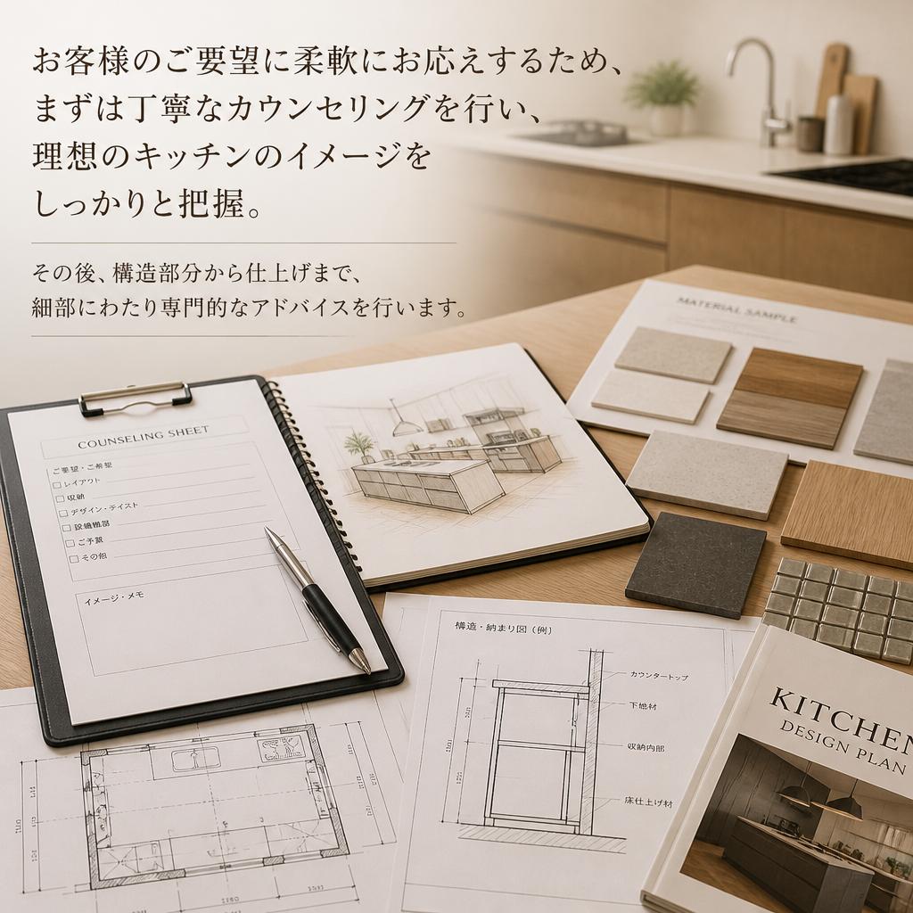 理想のキッチンを実現する方法