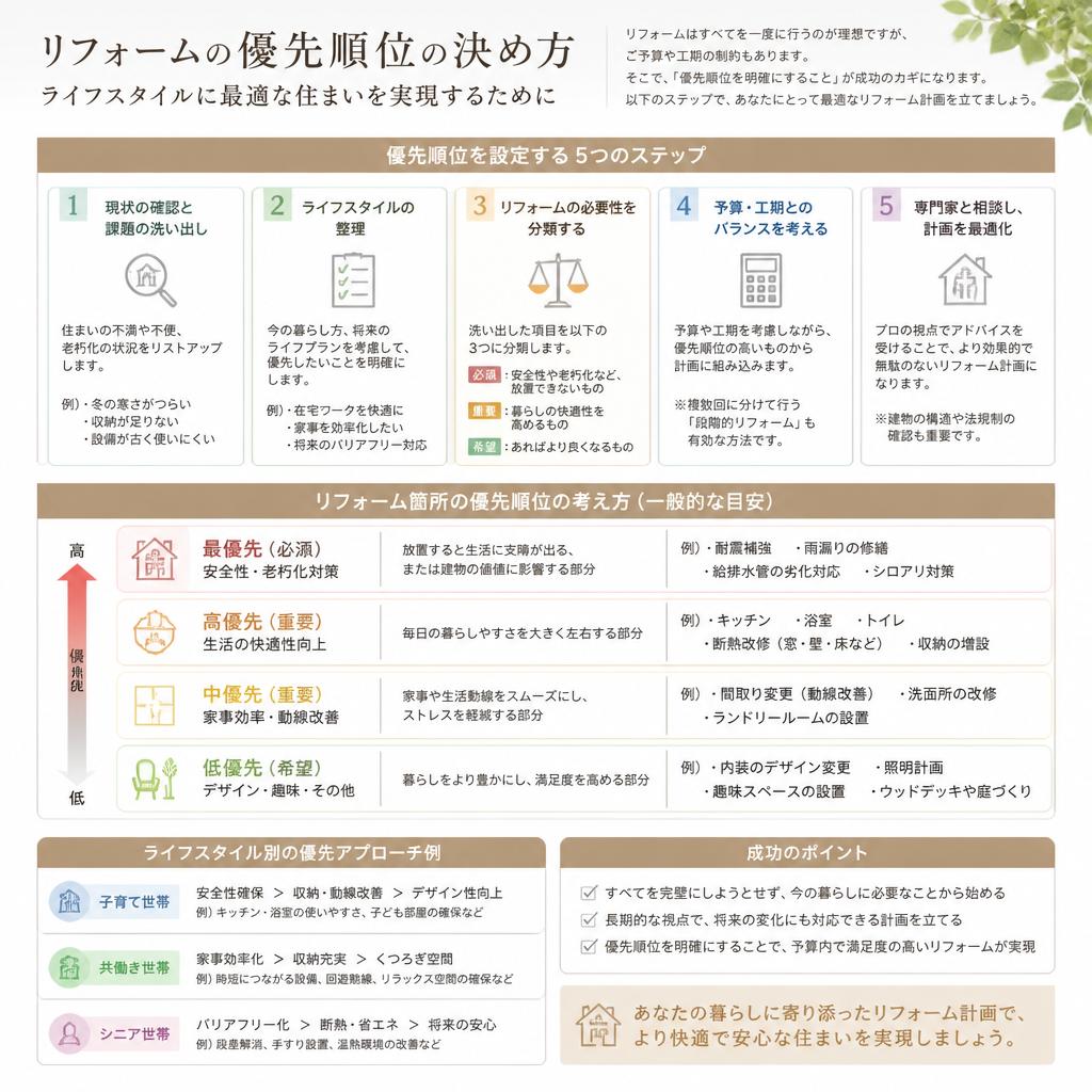 優先順位の付け方