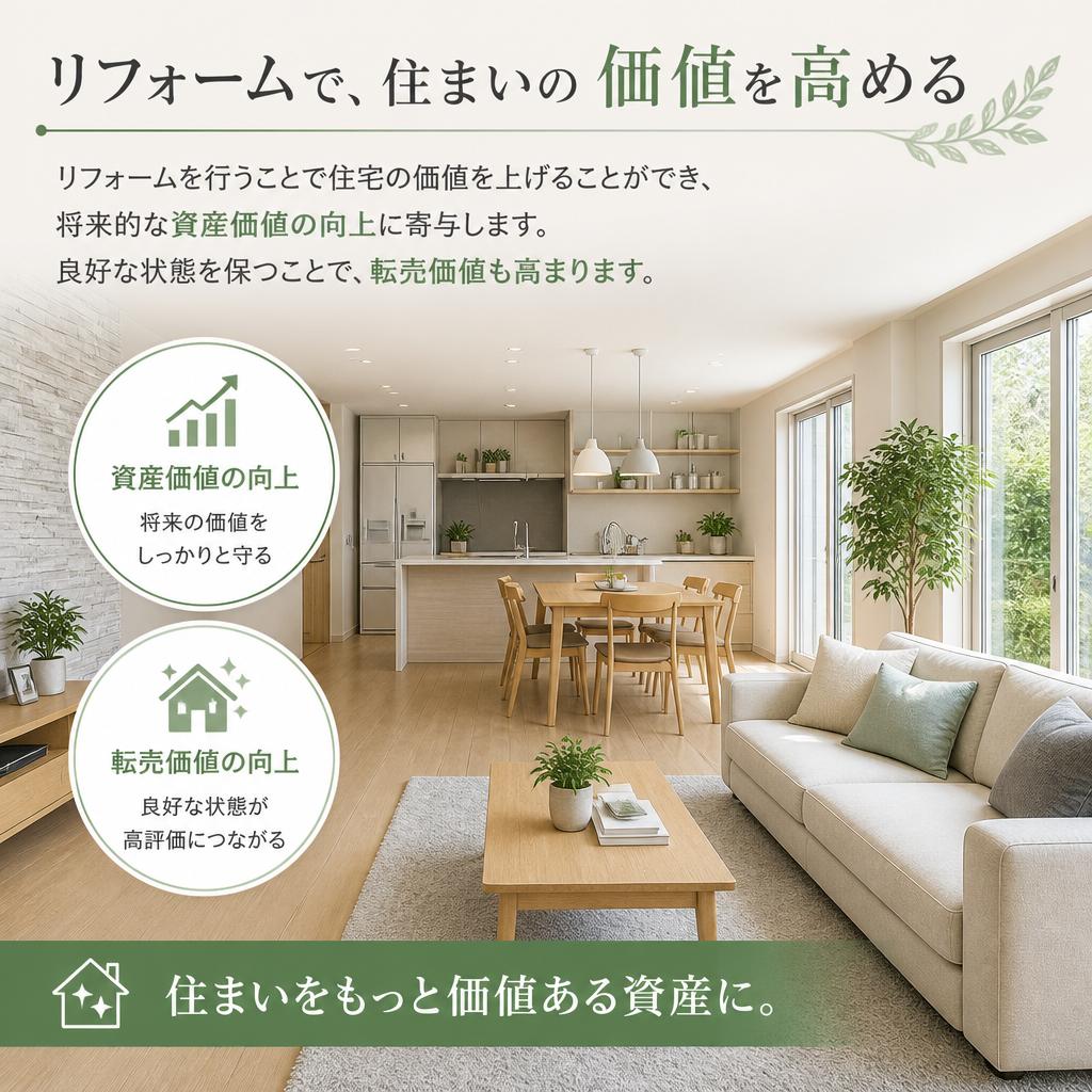 資産価値の向上