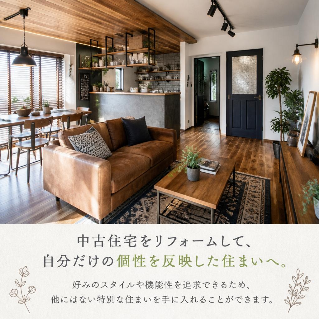 リフォームを通じた個性の表現