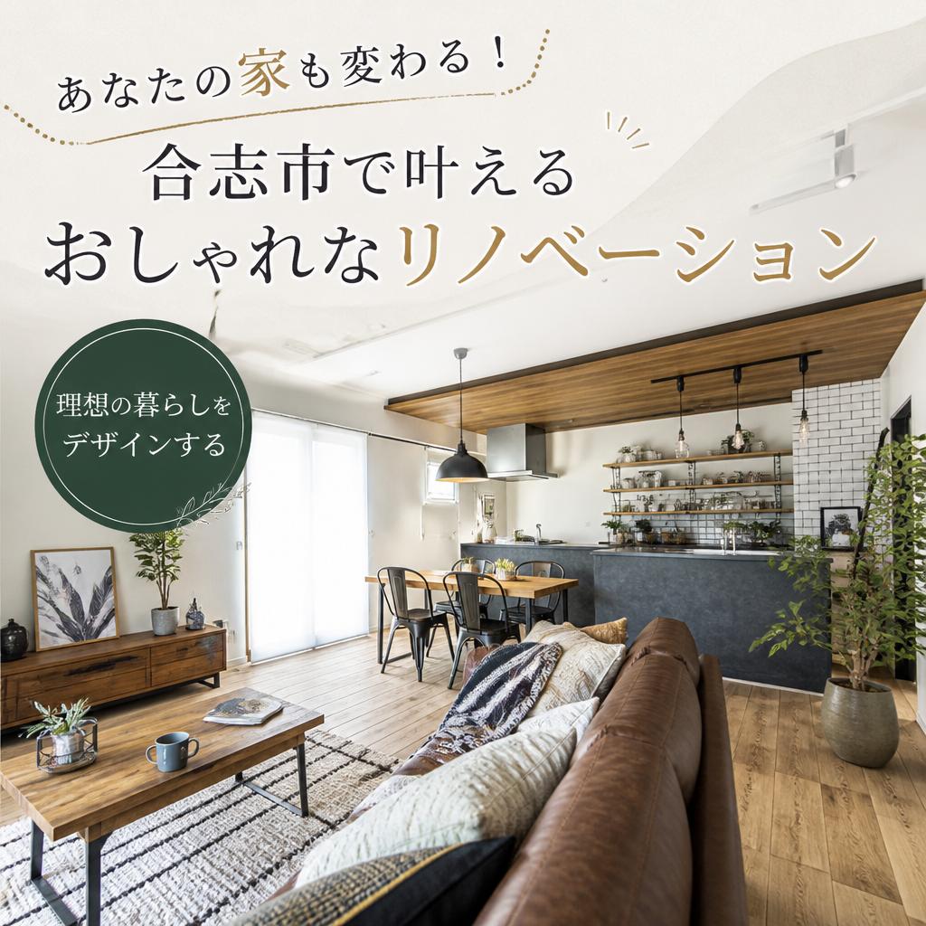 あなたの家も変わる！合志市で叶えるおしゃれなリノベーション