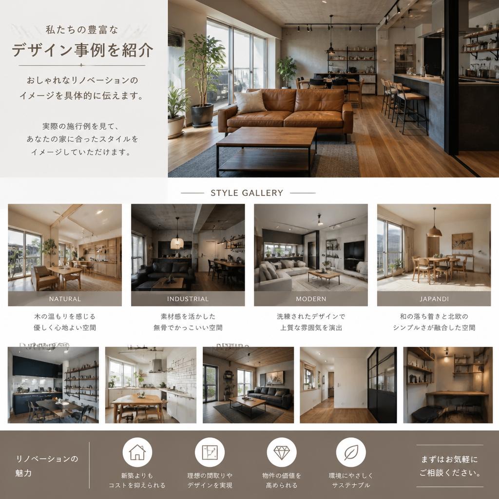 おしゃれなデザイン提案