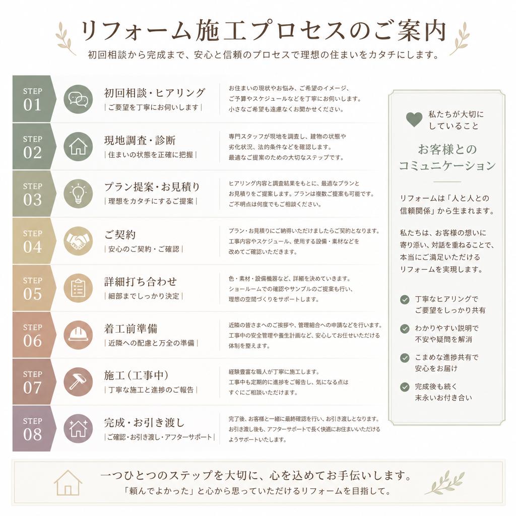 3. 当社の施工プロセス