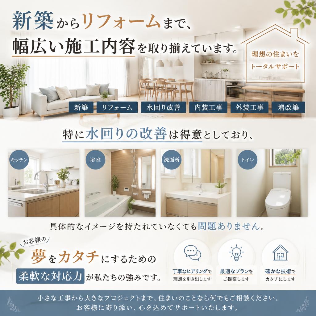 あなたの夢を実現する多彩なサービス