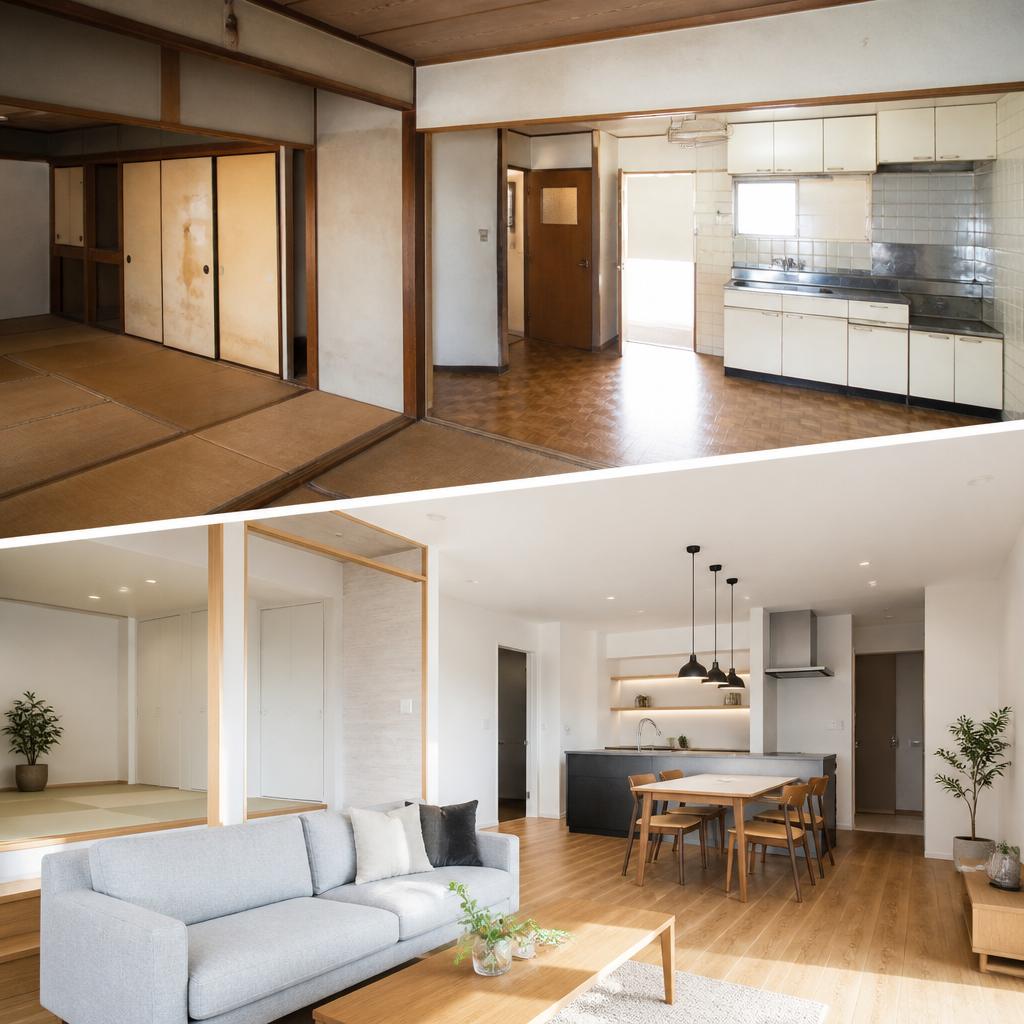 中古住宅を生まれ変わらせる！