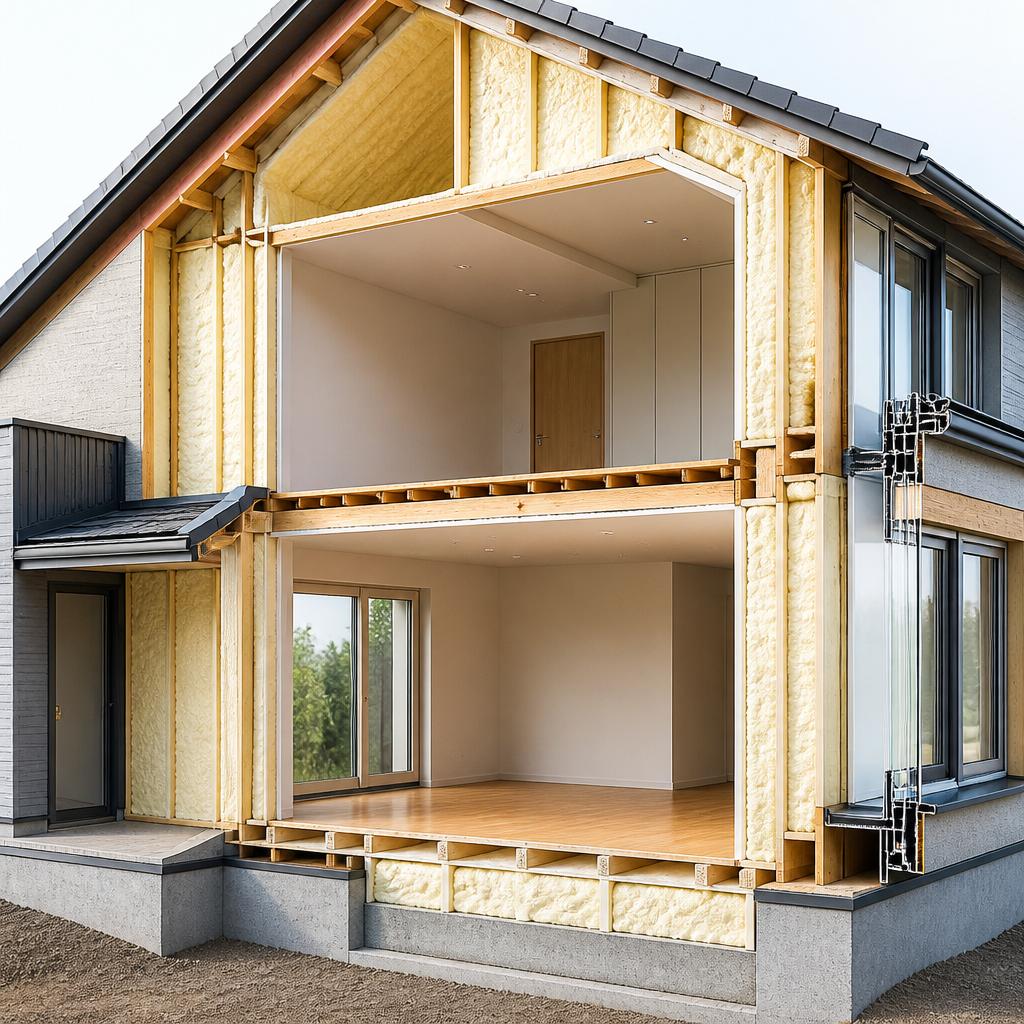 2. 断熱施工で快適な住まいを実現