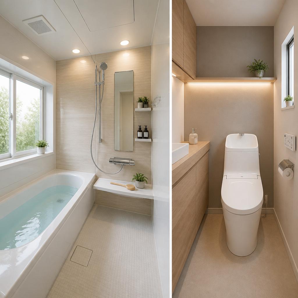 浴室もトイレも！合志市の価格競争力に優れた工務店で夢の住空間を