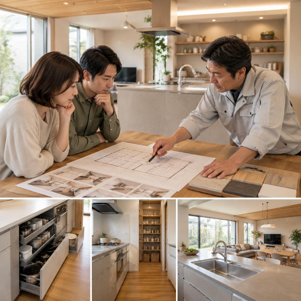 使いやすさも、家族の時間も。理想を形にするキッチン設計